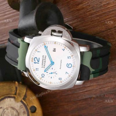 Replica Panerai Luminor PAM 01499 Watch SS Camouflage Bracelet